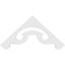 Ekena Millwork Pitch Northwest Architectural Grade PVC Gable Pediment, 36"W x 16 1/2"H x 1"P (11/12) GPP036X017X100NOR - alternate 5